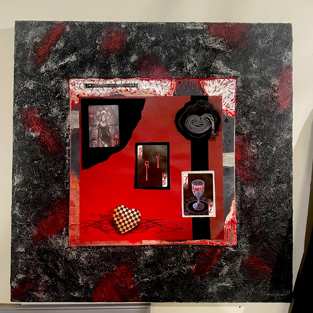 Gothic Vampire Picture Frame Set